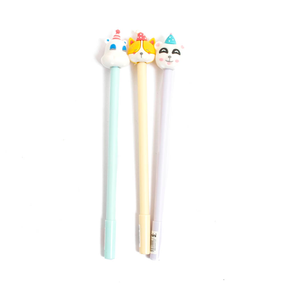 Iwako, Novelty, Gel Pen, Party Animals